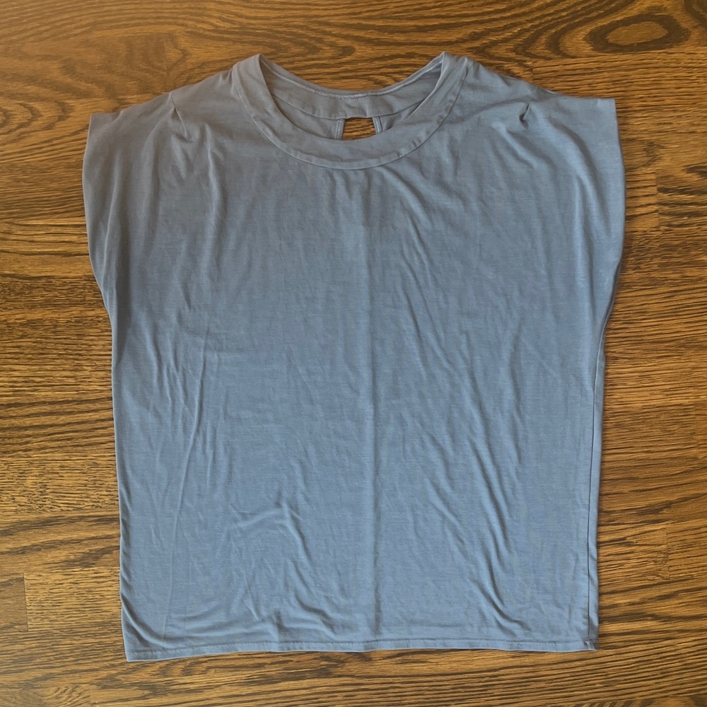 Athleta Girl Light Blue All-Around Tee